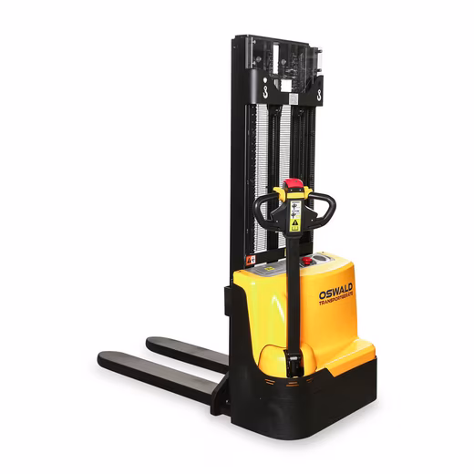 Pallet truck DS1530 1.5 t - 3.0 m lifting height OSWALD Transport Equipment