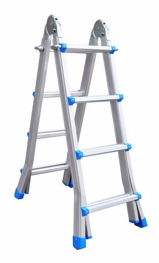 Multi-purpose ladder, extension ladder, step ladder, 4 x 4 steps
