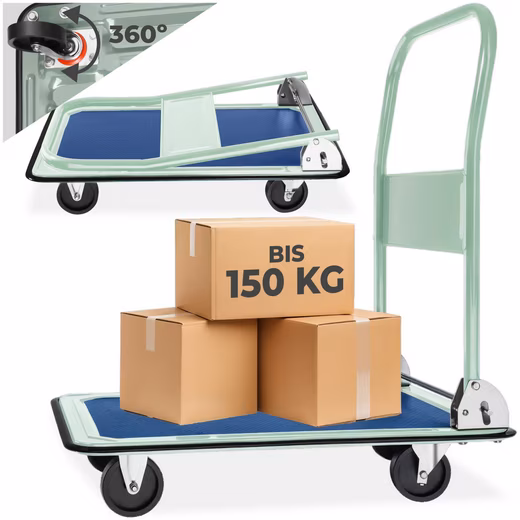 Transport trolley platform trolley