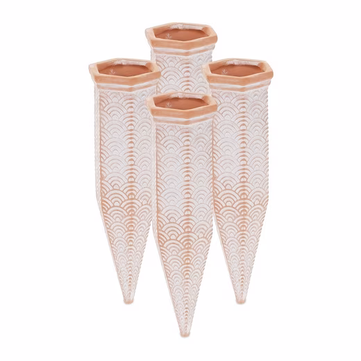 Irrigation system clay cones for irrigation, set of 4