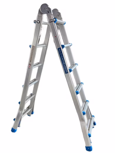 Multi-purpose ladder, extension ladder, step ladder, 4 x 6 steps