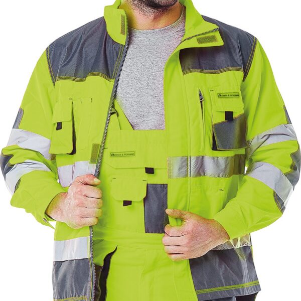 Work jacket, high-visibility jacket, pilot jacket, work jacket, high-visibility jacket