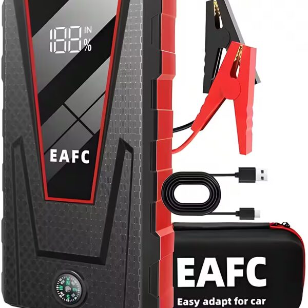 Car jump starter for 12V cars, battery booster up to 2000A