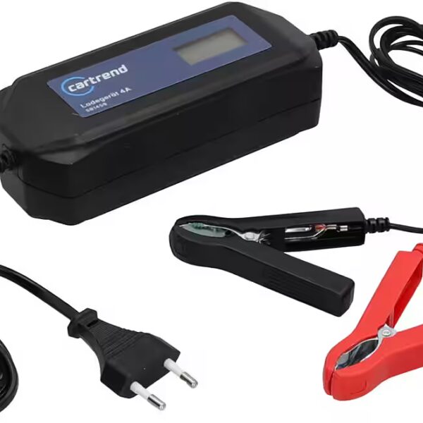 DP4.1 battery charger with microprocessor technology 6V/12V, 4A car battery charger