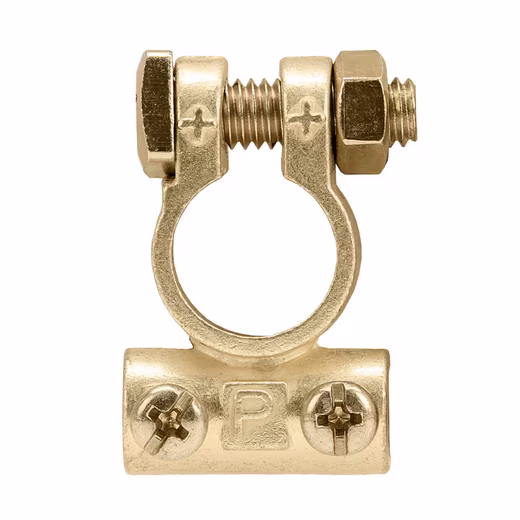 Battery Terminal Clamp Battery Terminal Clamp Plus 1 pc. with cable guide 12 V pole adapter