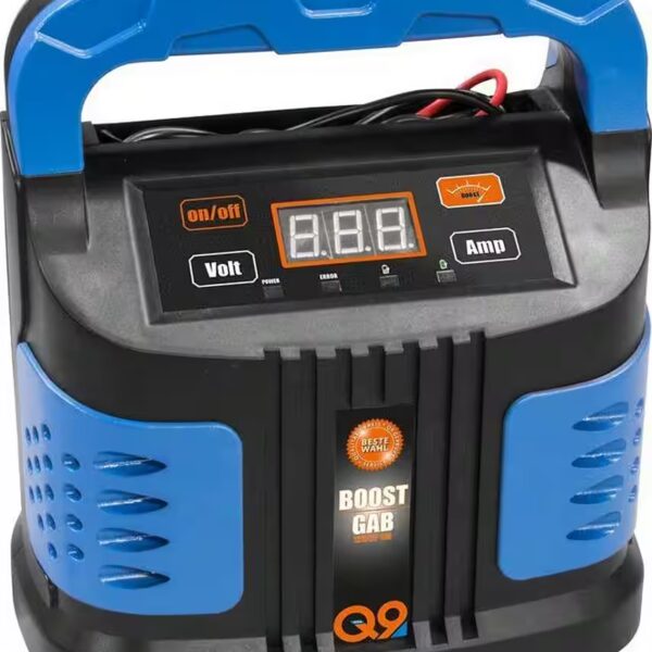 GAB 12V/6V-10A Car Battery Charger (Solo, for all common battery types, maintenance functions, automatic charging cut-off)