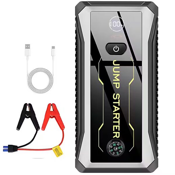 Jump starter, 28000 mAh peak current power bank car battery charger
