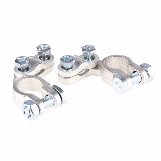 Battery Terminal Clamp Battery Terminal Clamps Set 2 Pcs. 6-70mm2 12 Volt Battery Terminal Adapter