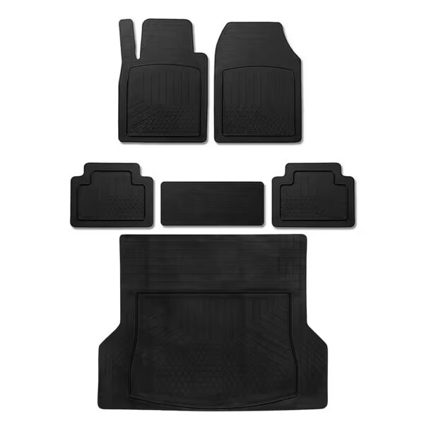 Car floor mats, floor mats & boot liner set for VW Tiguan, anti-slip, all-weather
