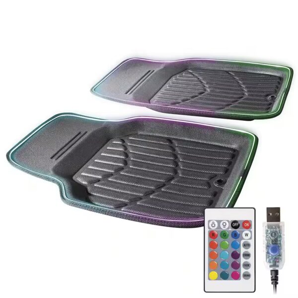 Car floor mats LED car mat Glow