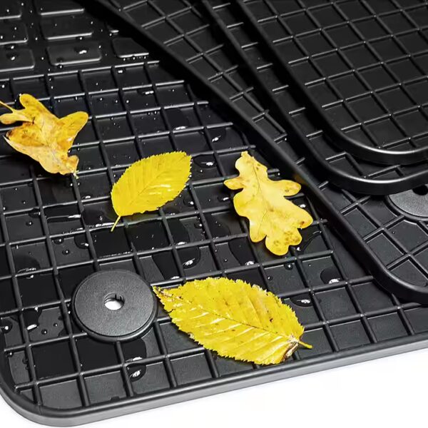 Car floor mats GM-104 rubber floor mat set compatible with VW Tiguan 2 2016-2024