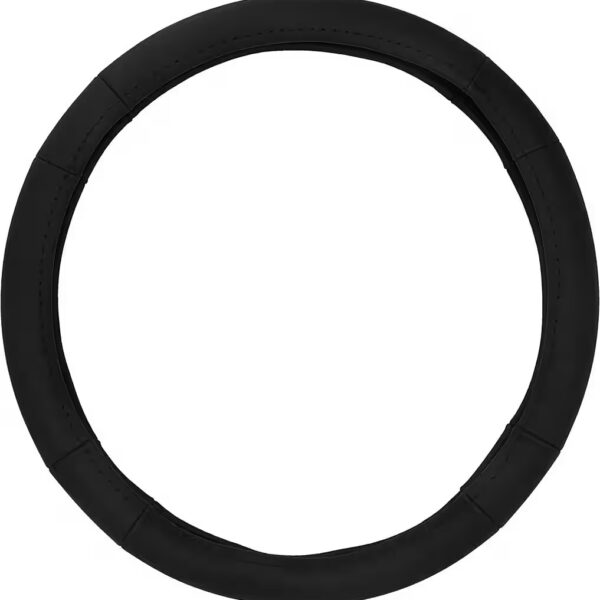 Cartrend steering wheel cover, genuine leather, black