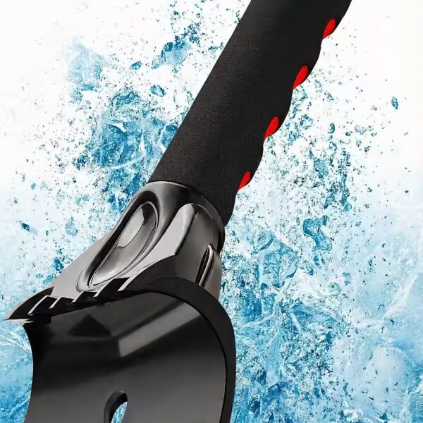 Car ice scraper - Ergonomic professional windshield scraper for cars, fast & powerful