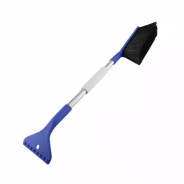 2-in-1 Ice Scraper/Snow Shovel with Brush, Ergonomic Handle Window scraper with non-slip handle, compact