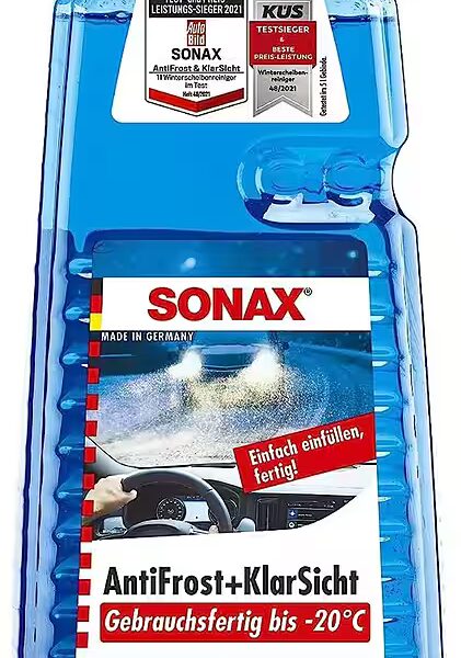 SONAX AntiFrost + ClearView ready-to-use down to -20°C 2 L car cleaning agent