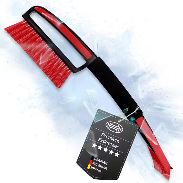 Premium ice scraper with brush (lightweight)
