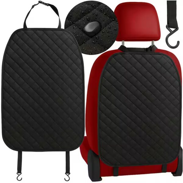 Car seat back protector, seat back cover, car dirt protector