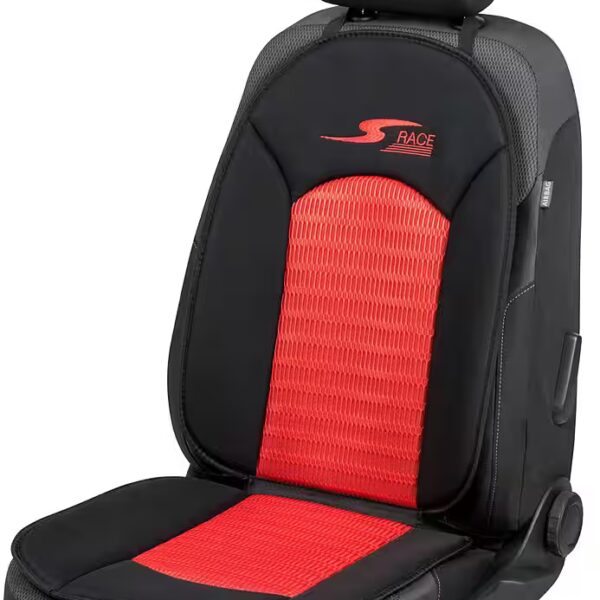 Car seat cover, seat pad S-Race 1 piece, 1-part.