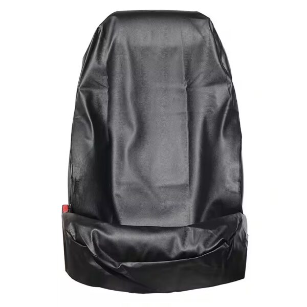 Car seat cover, seat protector, car workshop, black synthetic leather