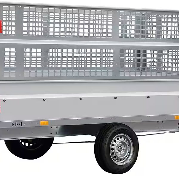 Car trailer BASIC SH 1300-25-13 max. 905 kg, incl. mesh extension and flat tarpaulin