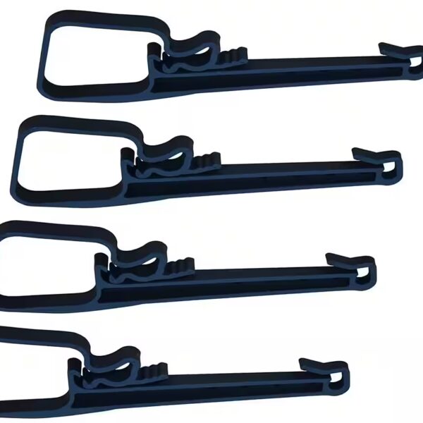 Trailer 4x cable holder, axle holder brake cable holder 80x80
