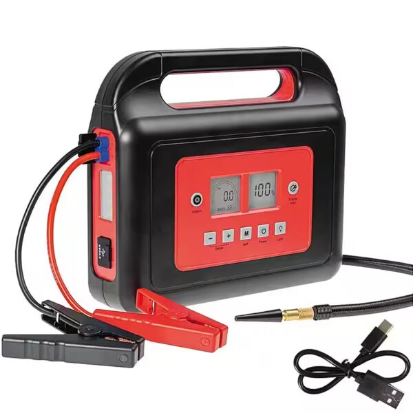 WWS-SKP12-C01 Jump starter with compressor WWS-SKP12-C01, 800A jump-start power