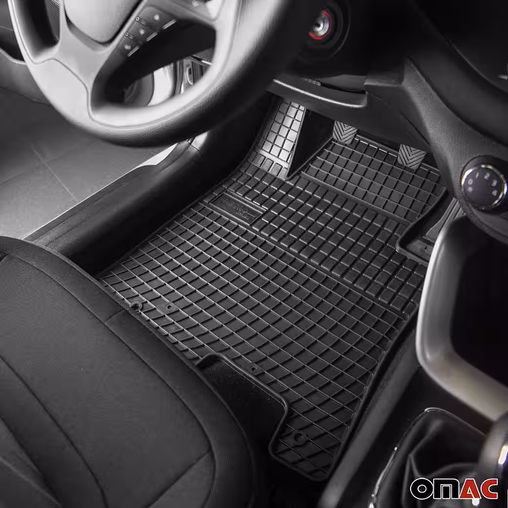 Car floor mats for Mazda CX-5 KF 2017-2025, rubber mats, black, 4-piece set - Image 4