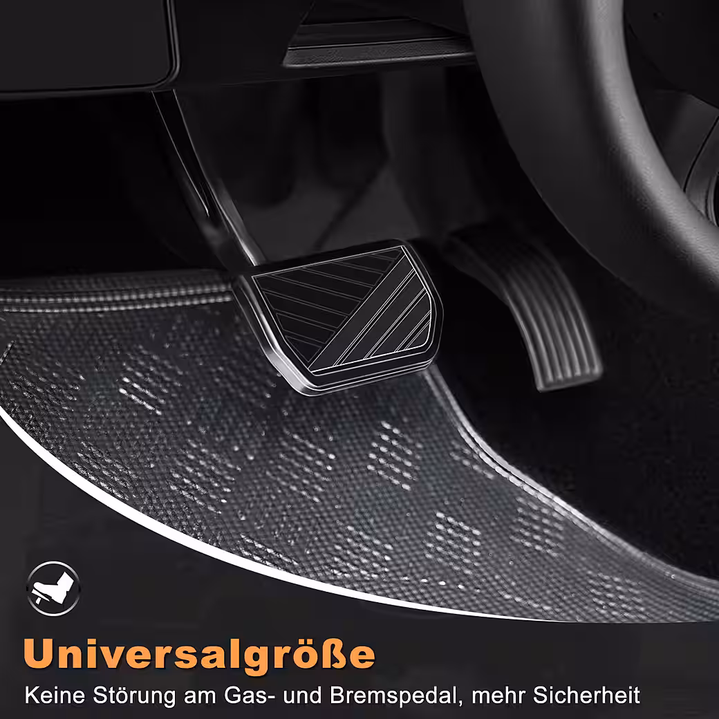 Car floor mat (4 pieces), The floor mat set is suitable for most cars and SUVs. Universal car mat suitable for almost all cars. - Image 8