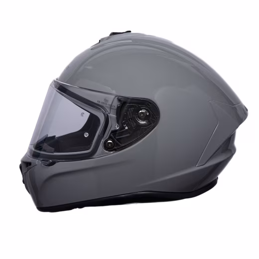 PROANTI motorcycle helmet, full-face motorcycle helmet, aerodynamic motorcycle helmet, grey
