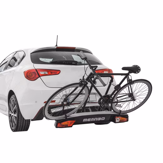 Bicycle towbar carrier, bicycle rack, towbar-mounted, e-bike, 2 bicycles Removable, foldable