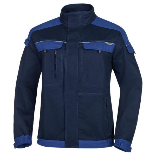 ARDON®COOL TREND dark blue-light blue work jacket