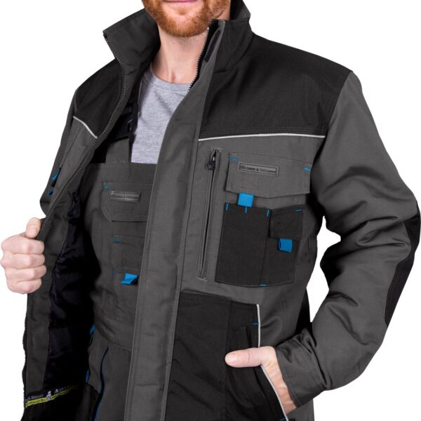 Leber & Hollman work jacket, winter jacket, professional men's jacket, warmly lined