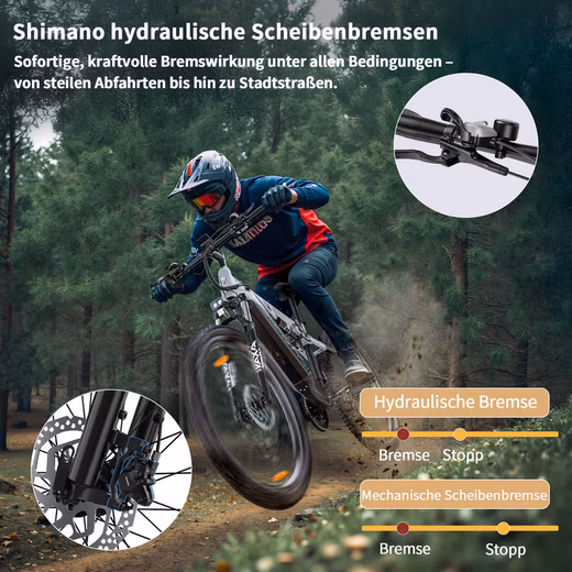 E-bike mountain bike E29 men's electric bike 648WH 27.5 inch women's 48V 13.5AH 50Nm - Image 7