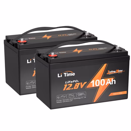 12V 100Ah TM LiFePO4 Battery Boat Battery with Low Temperature Protection Solar Rechargeable Batteries - Image 2