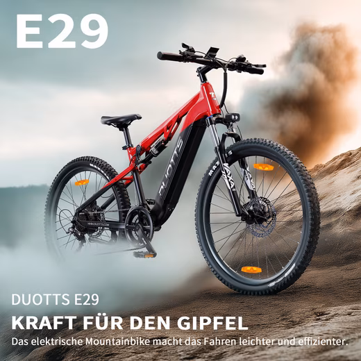 E-bike mountain bike E29 men's electric bike 648WH 27.5 inch women's 48V 13.5AH 50Nm - Image 18