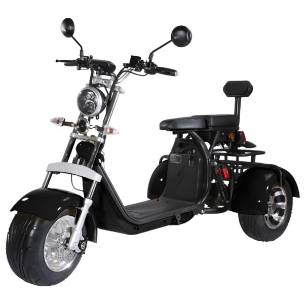 E-scooter/E-trike with road approval, 2000W, 60V, 40AH, 45km/h, COC EEC