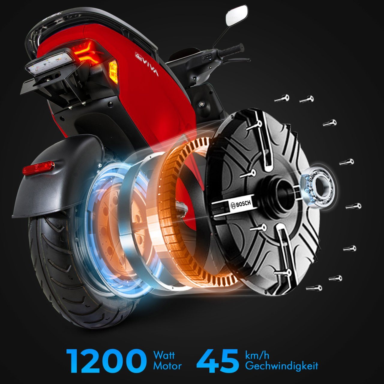 EM1 electric scooter - Image 19