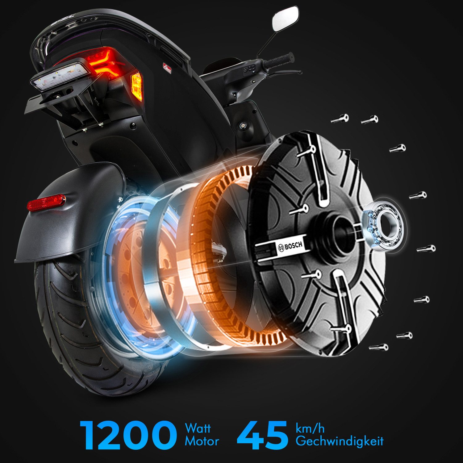 EM1 electric scooter - Image 31