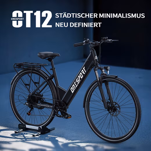 E-Bike City Bike 250W 44N·m 468Wh 100km 13Ah 27,8kg Shimano 7G 30° 0-3Lvl - Image 2