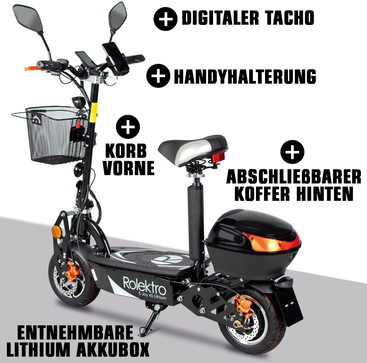 Retro 45 Lithium electric scooter, 2021 model year - Image 5