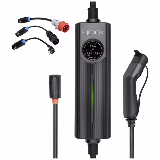 Sygonix Mobile Electric Car Charging Station Type 2 Mode 2 16 A 11 kW