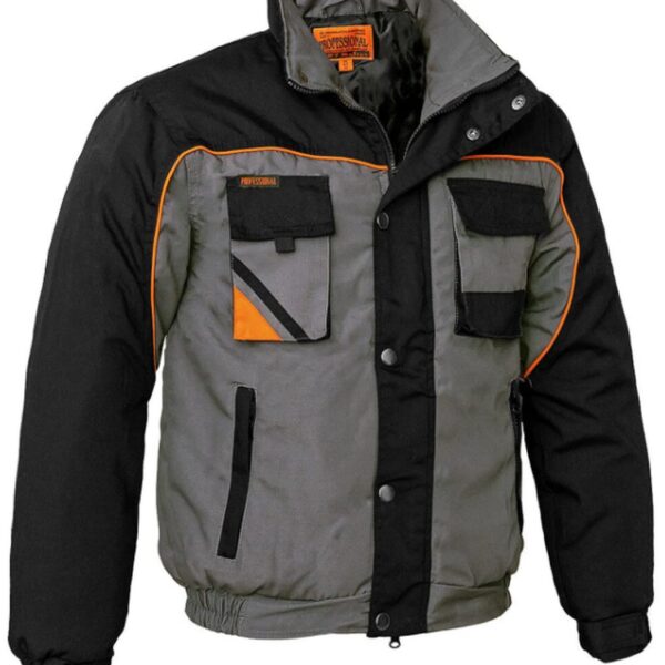 Work jacket, winter jacket, men's lined jacket, snow jacket, shorts