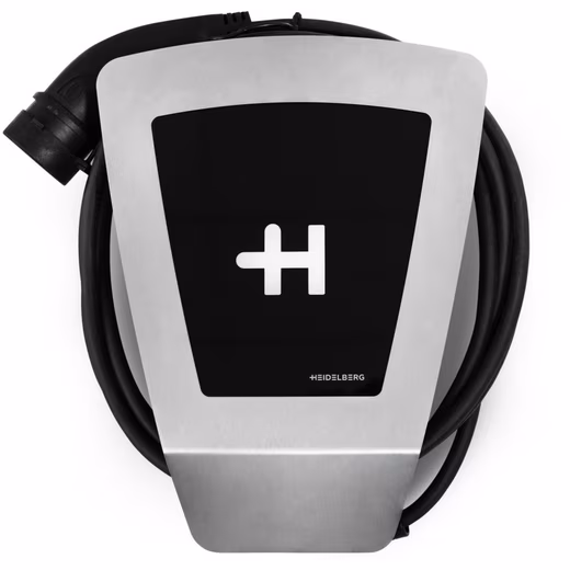 Electric car charging station Wallbox Energy Control Type 2 7.5 m - Charging station - black/silver