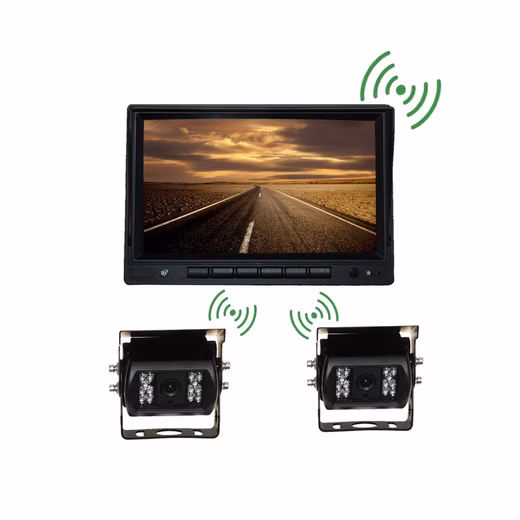 Truck Bus Digital Wireless HD Reversing Camera System + 7" Monitor SET Reversing Camera