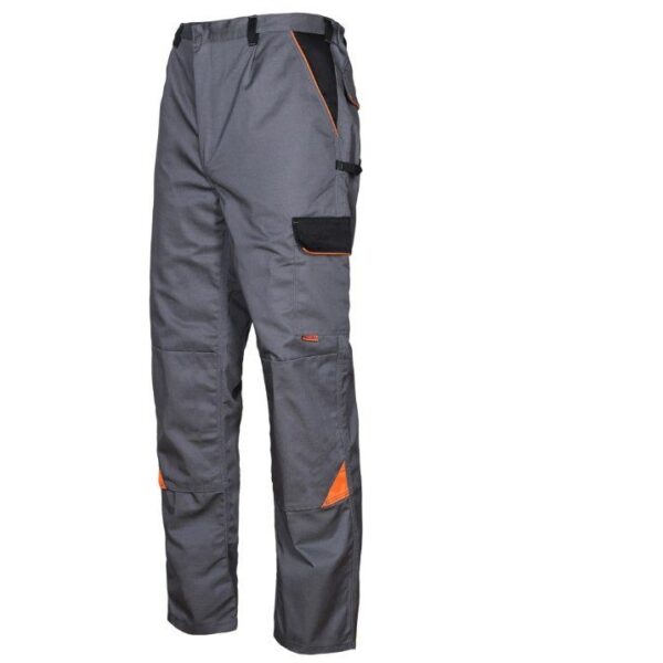 Work Trousers, professional trousers, protective trousers, safety trousers, grey (PROF-SP-GR)