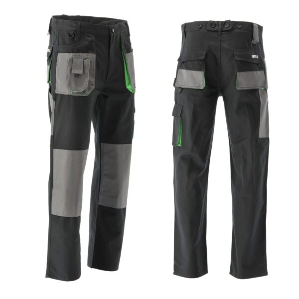 Work trousers PALEA black/grey size L/XL