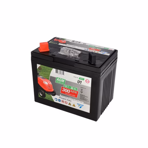 Cartec lawn mower battery 30Ah/300A +left lead-acid batteries