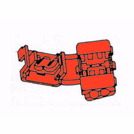 Battery Terminal Clamp PROTECTIVE HOUSING RED