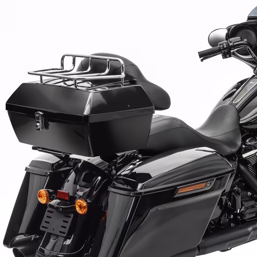 Chopper top case with luggage rack # Missouri 43 liters black