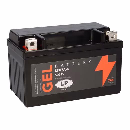 Battery 12V 7Ah for Motorcycle Starting Battery MG LTX7A-4 Lead Acid Batteries